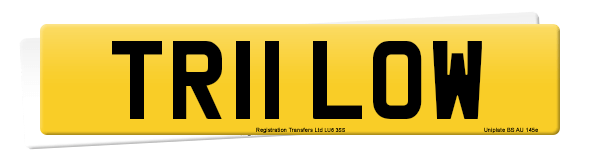 Registration number TR11 LOW